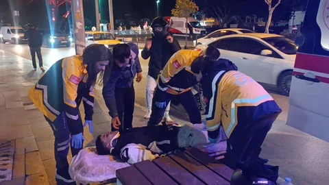 Antalya'da Motosiklet Kazası