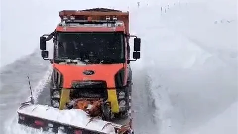 Ağrı-Kağızman Kara Yolunda Tipi Etkili Oluyor