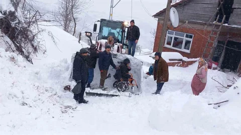 Ordu'da Karla Mücadele Devam Ediyor