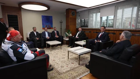 Kayseri'de Dağcılık Federasyonu Ziyareti