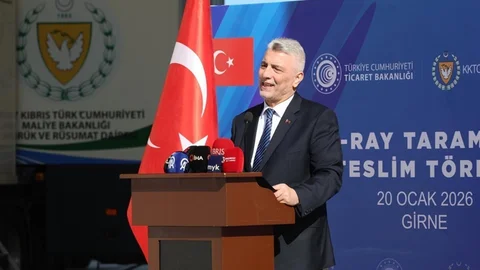 Mobil X-Ray Tarama Sistemi Lefkoşa'da Tanıtıldı