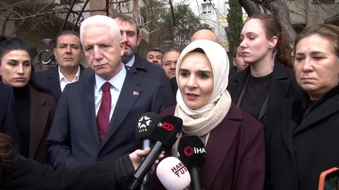 Aile Bakanı Göktaş'tan Taziye Ziyareti