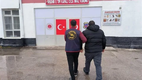 Kırşehir'de Aranan Hükümlü Yakalandı