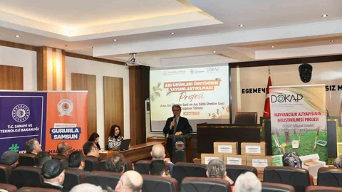 Samsun'da Arıcılara Destek Verildi