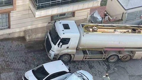 Batman'da Akaryakıt Tankeri Kazası