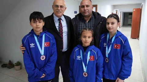 Düzce'de Wushu Sporcuları Ziyareti