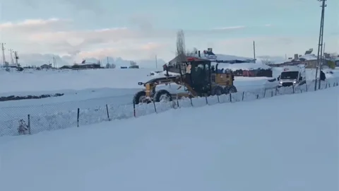 Kars'ta Karla Mücadele Çalışmaları Devam Ediyor