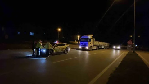 Burdur’da Tır Sürücüsü Yakalandı