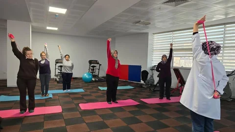 Nazilli'de Kadınlar Sporla Güne Başlıyor