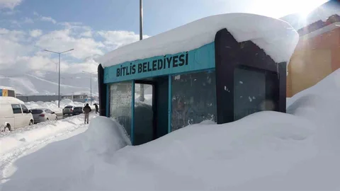 Bitlis'te 76 Köy Yolu Kapalı Kalıyor