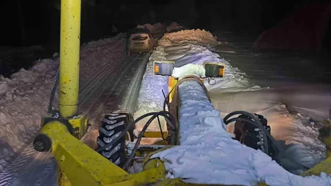 Kırsalda Tüm Mahalle Yolları Açıldı