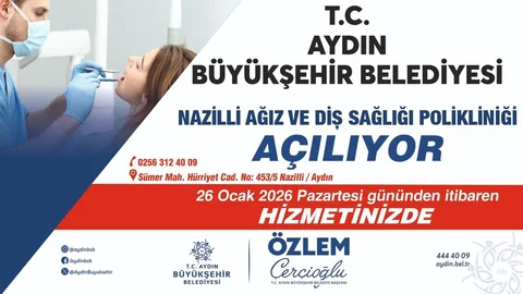 Aydın'da Yeni Sağlık Polikliniği Açılıyor