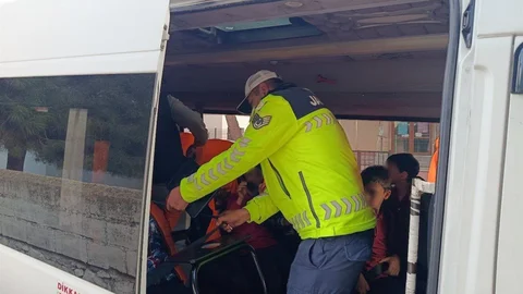 Çanakkale'de Okul Servislerine Denetim Yapıldı