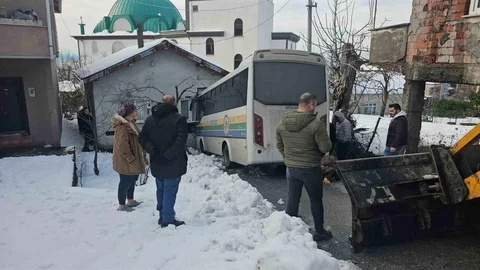 Zonguldak'ta Halk Otobüsü Kazası