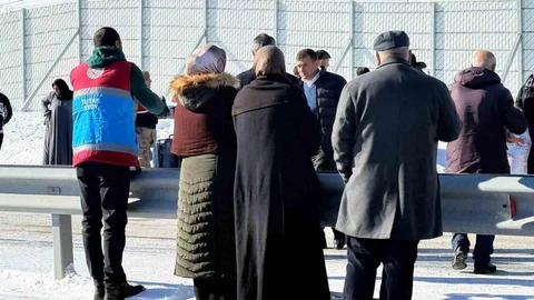 Tutak'ta Kazazedelere Çorba İkramı