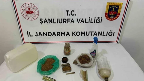 Şanlıurfa'da Uyuşturucu Operasyonu Yapıldı