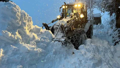 Rize'de 63 Köye Ulaşım Kesildi