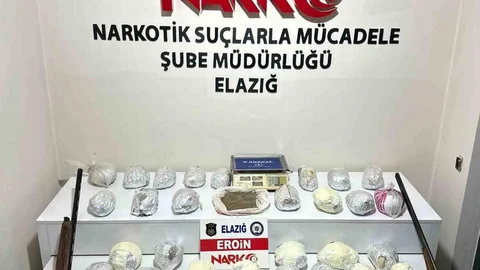 Elazığ'da Uyuşturucu Operasyonu