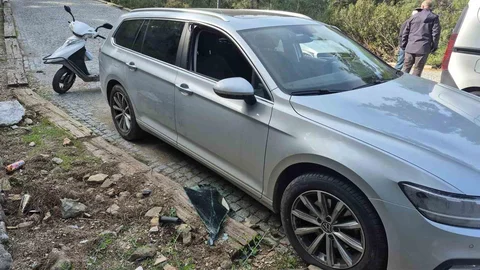 Bodrum'da Araçtan Hırsızlık Olayı