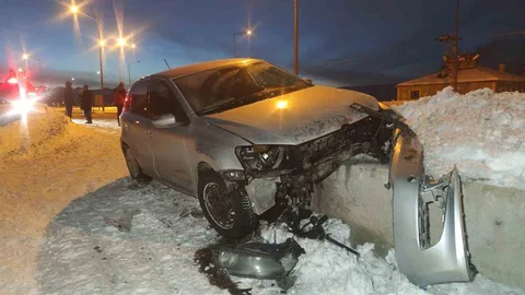 Van'da Trafik Kazası Meydana Geldi