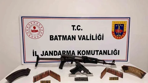 Batman'da Silah Kaçakçılığı Operasyonu