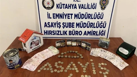 Kütahya'da Hırsızlık Şüphelisi Yakalandı