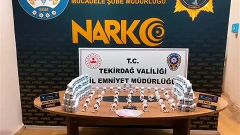 Tekirdağ’da Uyuşturucu Operasyonu