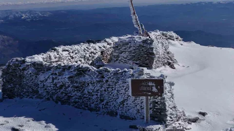 Kazdağları'nın Beyaz Kıyafeti Göz Kamaştırıyor