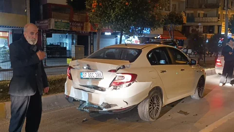 Manavgat'ta Zincirleme Kaza Oldu