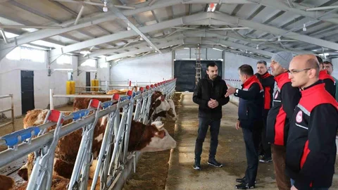 Erzincan'da Yeni Hayvancılık Tesisi Açıldı