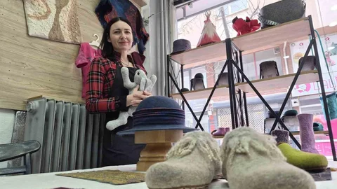 Eskişehir'de Keçe Ustalığı Sürüyor