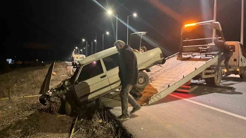 Konya'da Domuza Çarpan Sürücü Hayatını Kaybetti
