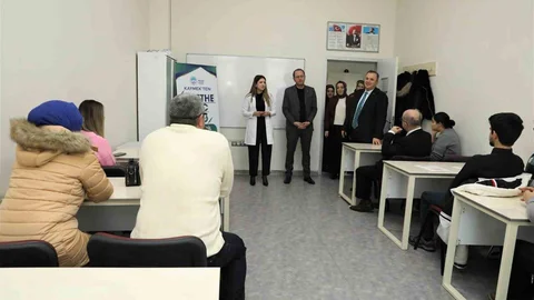Kayseri'de Almanca Belge Töreni