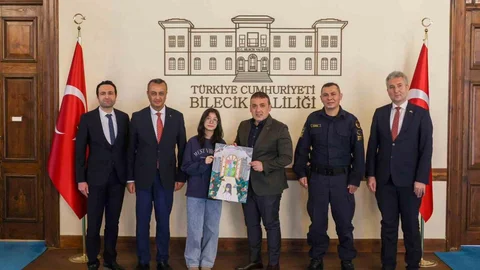 Bilecik'te Resim Yarışması Birincisi Oldu