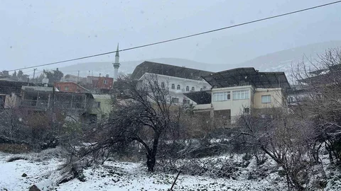 Hatay'da Kar Yağışı Etkili Oluyor