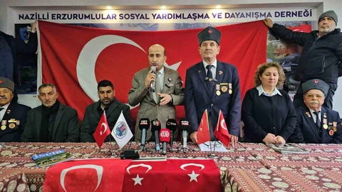 Nazilli'de Dernekler Bayrak İçin Toplandı