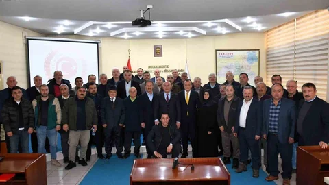 Ovacık Muhtarları Taleplerini İletiyor