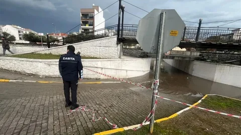 Germencik'te Yağışa Önlem Alınıyor