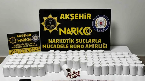 Akşehir'de Uyuşturucu Operasyonu Düzenlendi