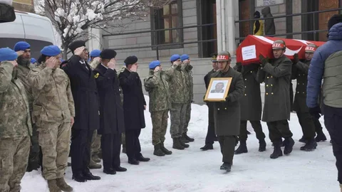 Muş'ta Kıbrıs Gazisi Uğurlandı