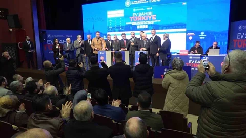 Amasya'da 2.601 Sosyal Konut Kura Çekimi Yapıldı