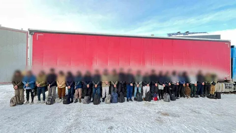 Sivas’ta 25 Kaçak Göçmen Yakalandı