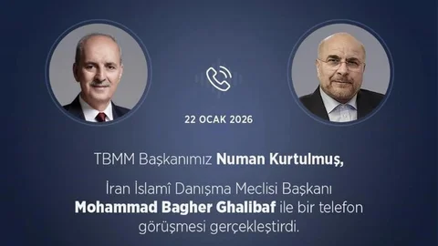 TBMM Başkanı Kurtulmuş, İran'la Görüştü