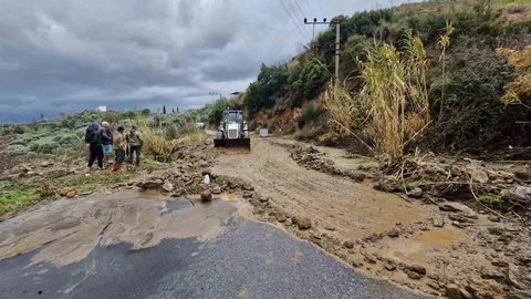 Aydın'da Kuvvetli Yağışlara Anında Müdahale