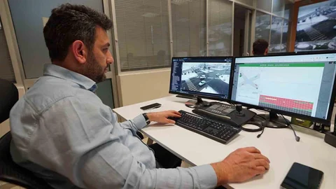 Kahramanmaraş'ta Anlık Yol Takibi Yapılıyor