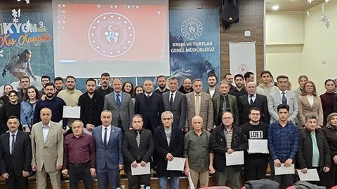Erzurum'da Teşekkür Belgesi Töreni