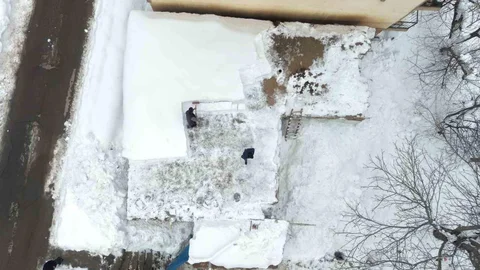 Muş'ta Yoğun Kar Yağışı Etkili Oldu