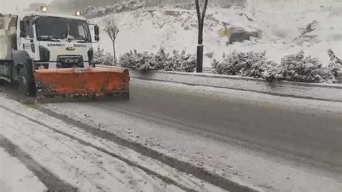 Şahinbey'de Karla Mücadele Çalışmaları
