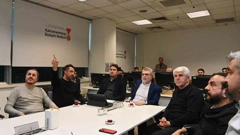 Kahramanmaraş'ta Kış Şartlarıyla Mücadele Devam Ediyor