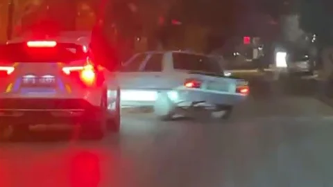 Polisten Kaçarken Kaza Yapan Sürücü